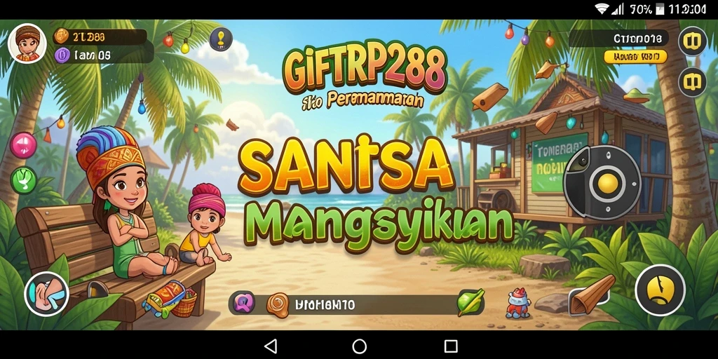 Tampilan gameplay GIFTRP288 yang seru dan penuh warna.