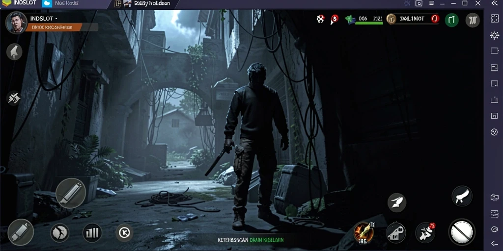 Gameplay INDSLOT yang mendebarkan dalam suasana horor.