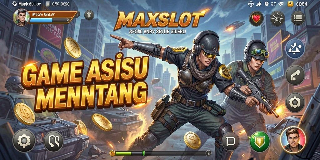 Tampilan gameplay seru MAXSLOT dengan aksi yang mendebarkan.