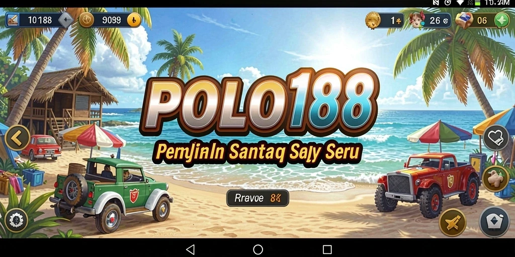Tampilan menarik dari gameplay POLO188 yang penuh warna.
