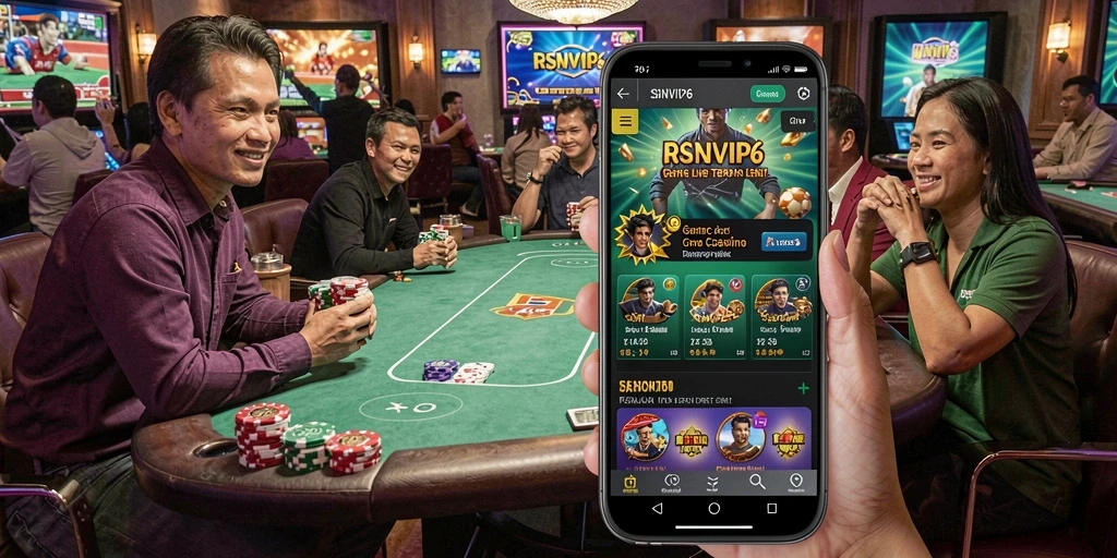 Gameplay seru di RSNVIP6 dalam suasana kasino Live Casino.