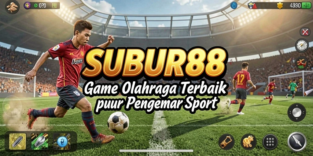 Tampilan gameplay SUBUR88 yang seru dan mendebarkan di lapangan.